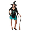COSTUME SORCIERE TURQ. SEXY