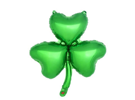 ballon aluminium trèfle vert 45x50cm