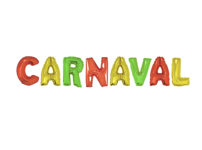 kit ballons aluminium carnaval tricolore 8pcs 41cm