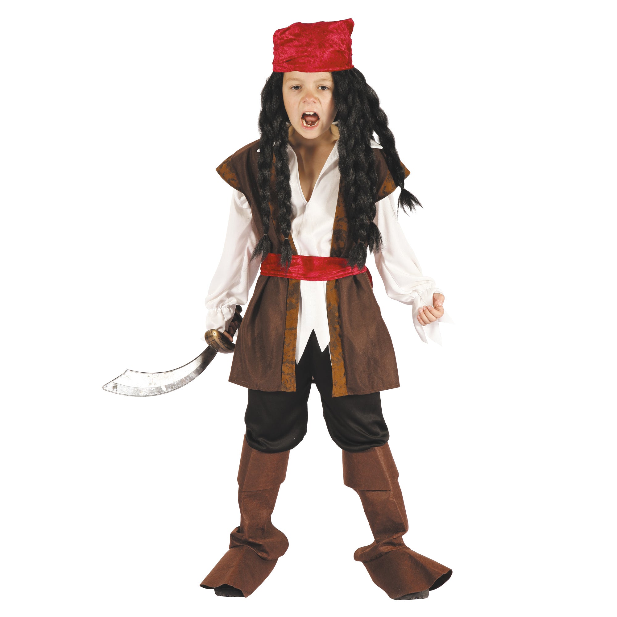 COSTUME PIRATE JACK 7-9 ANS