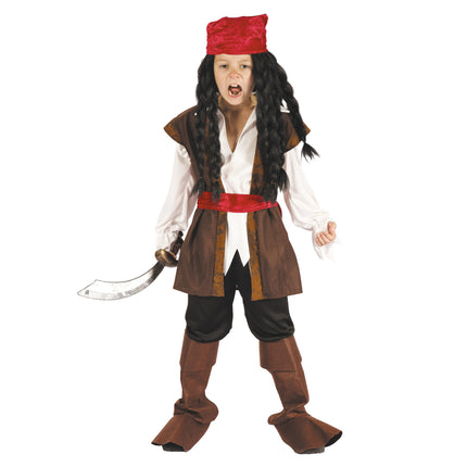 COSTUME PIRATE JACK 7-9 ANS