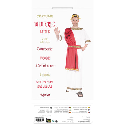 COSTUME DIEU GREC LUXE