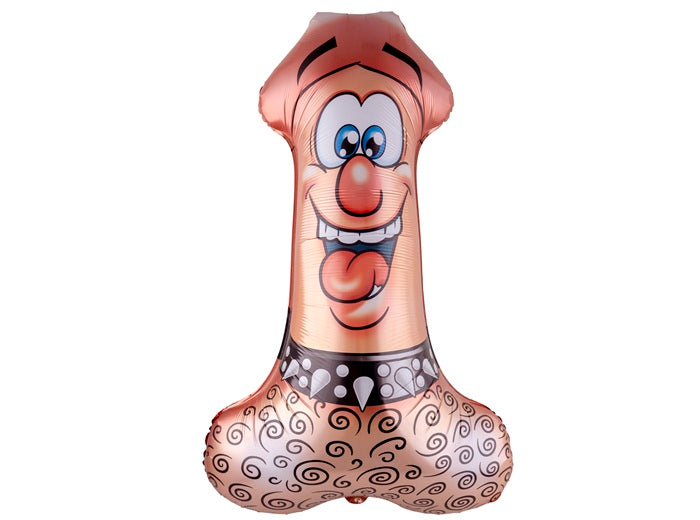 ballon aluminium pénis rose 91x57cm