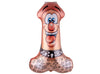 ballon aluminium pénis rose 91x57cm