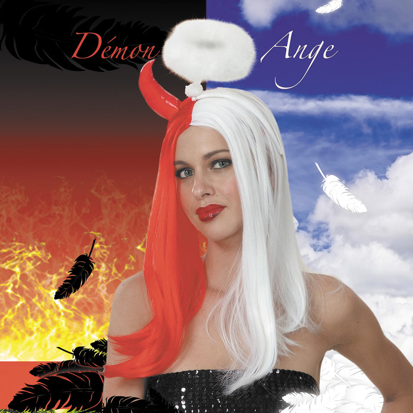 PERRUQUE ANGE ET DEMON