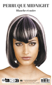 PERRUQUE MIDNIGHT BLANCHE ET NOIRE