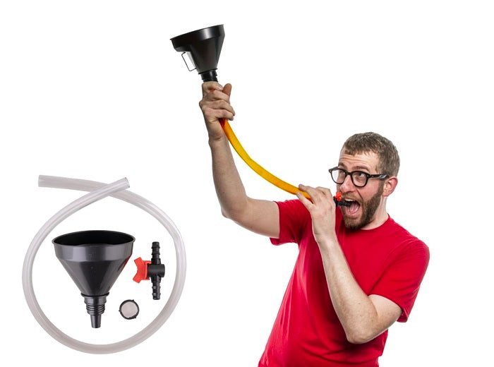 jeu à boire entonnoir avec tuyau 1.25m