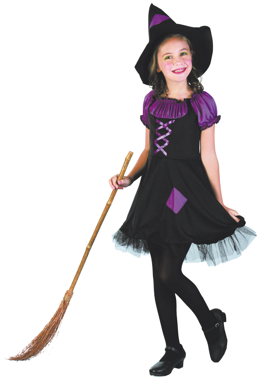 COSTUME SORCIERE VIOLETTE 7-9