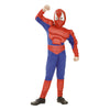 COSTUME SUPER ARAIGNÉE MUSCLÉE 7-9 ANS