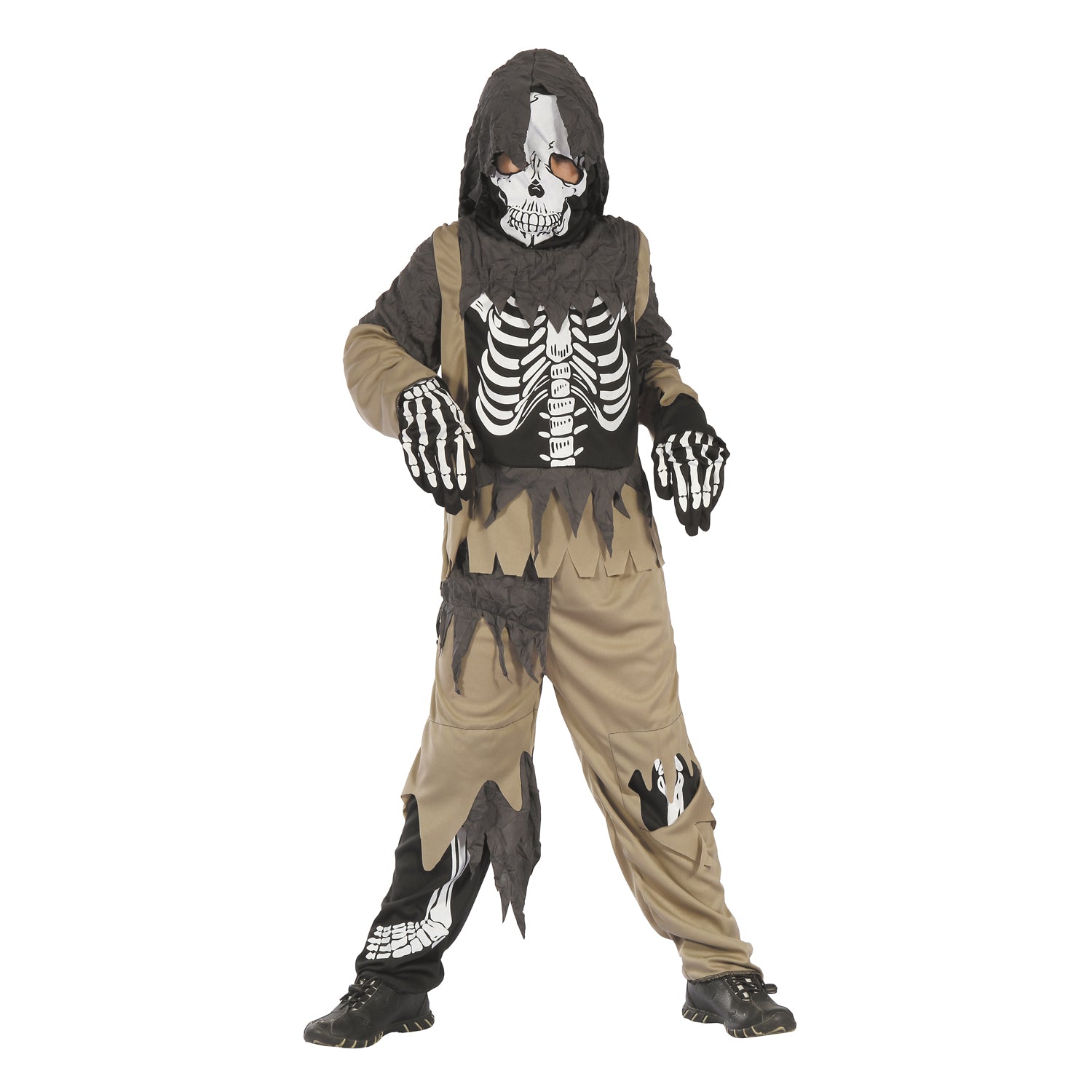 COSTUME SQUELLETTE ZOMBIE 4-6