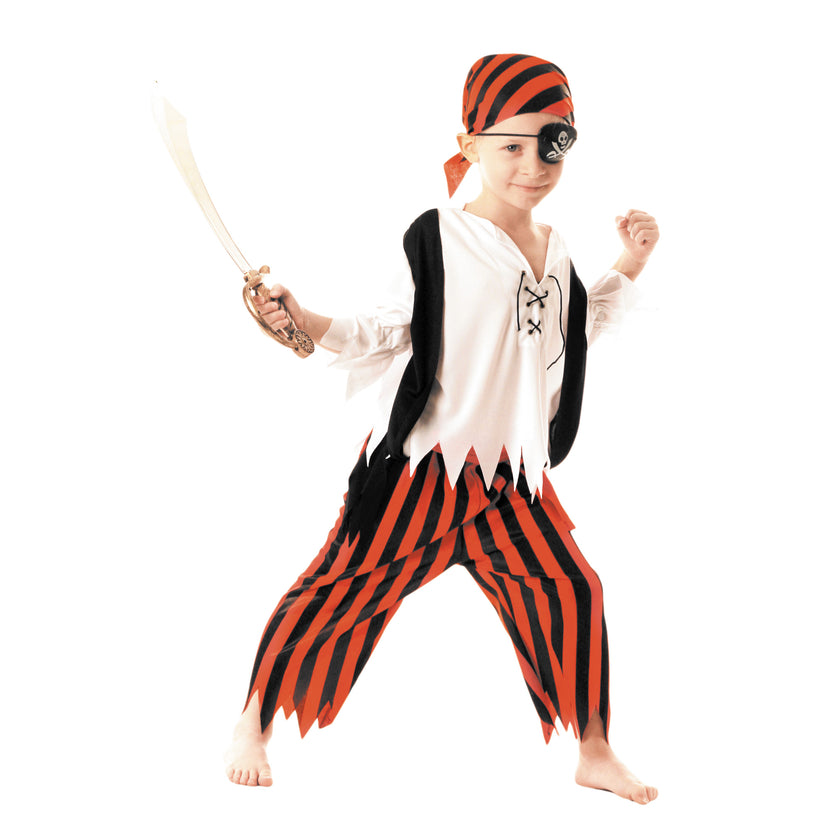 COSTUME MOUSSAILLON PIRATE 7-9 ANS