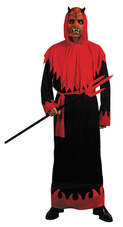 COSTUME DIABLE AVEC MASQUE