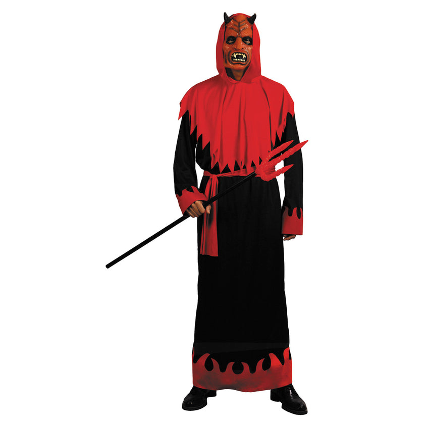 COSTUME DIABLE AVEC MASQUE