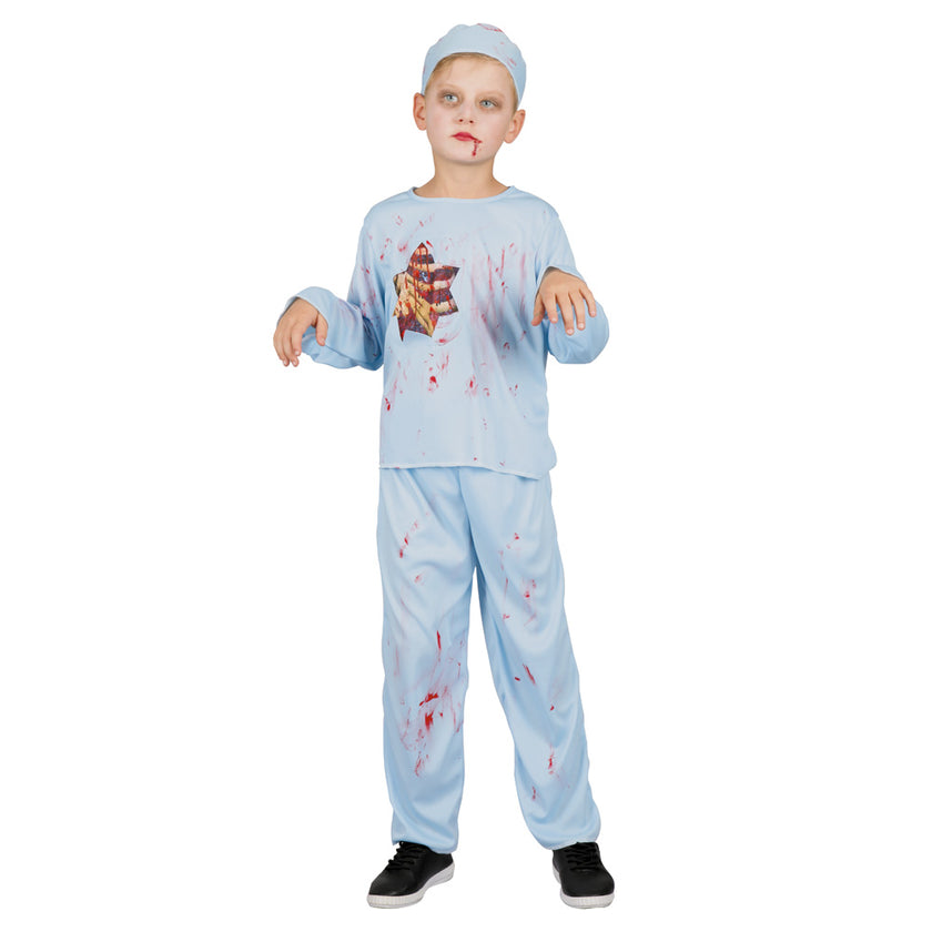 COSTUME ZOMBIE DOCTEUR 4-6ANS