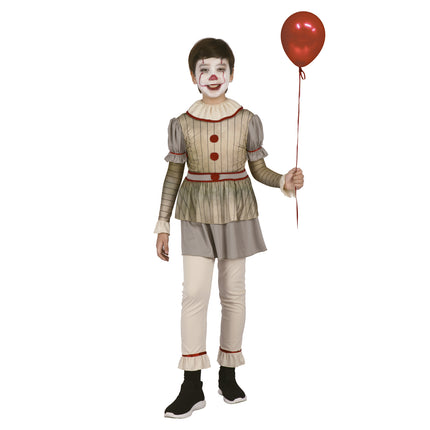 COSTUME PETIT CLOWN TERRIFIANT 7-9 ANS