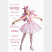 COSTUME LICORNE ROSE IRISE 4-6ANS