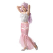 QUEUE DE SIRENE ROSE + SERRE TETE 4-6ANS