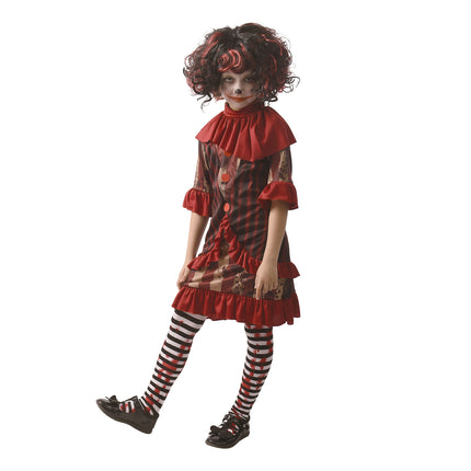 COSTUME PETITE CLOWNETTE TUEUSE 4-6ANS