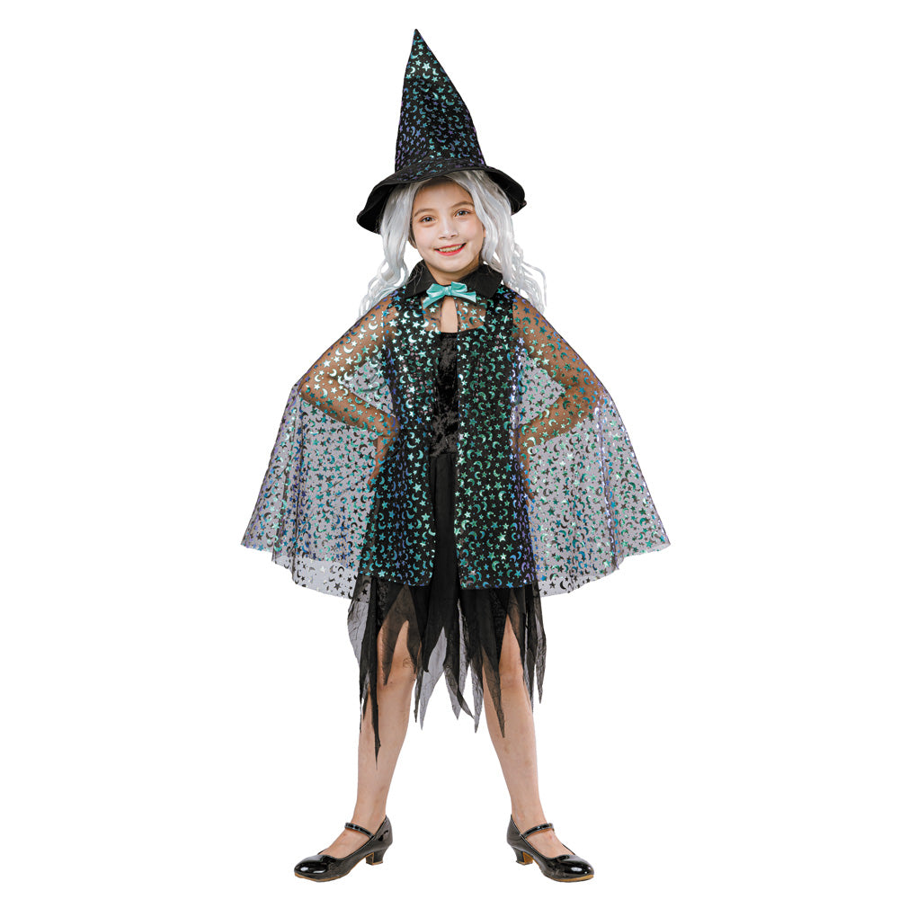 CAPE SORCIERE DE LA LUNE ENFANT