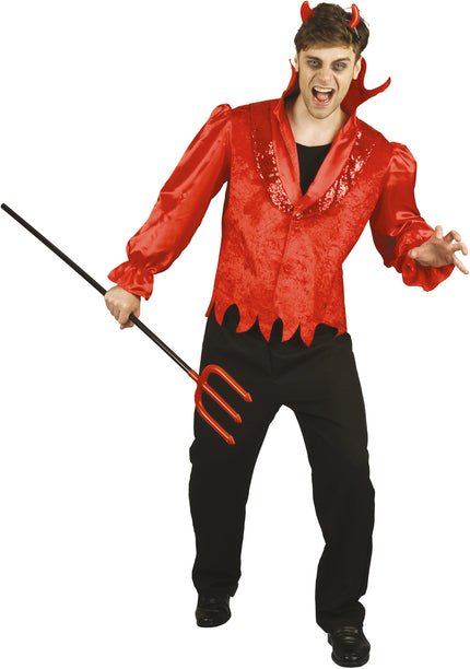 COSTUME DIABLE ROUGE
