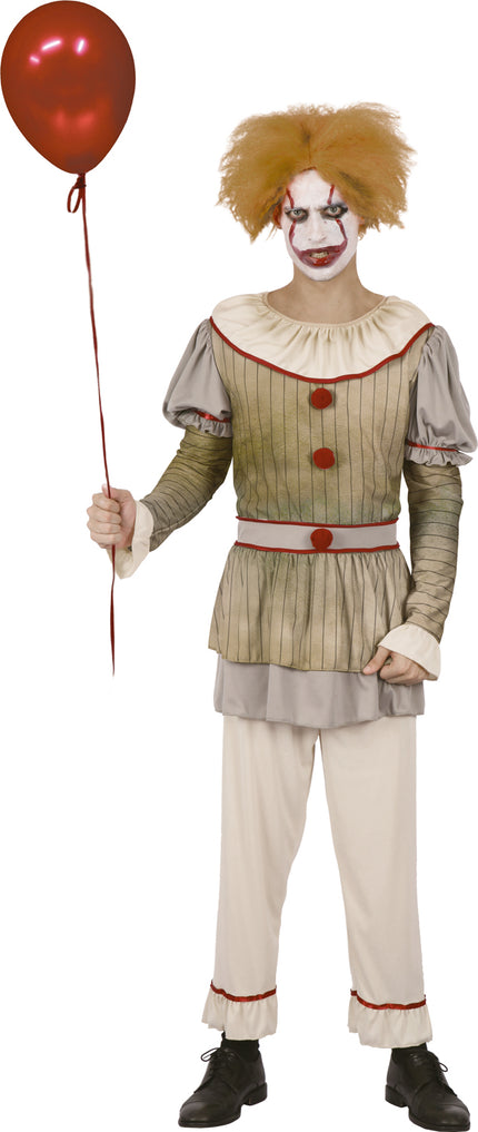 COSTUME CLOWN TERRIFIANT
