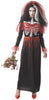 COSTUME ROBE SQUELETTE ENSANGLANTE