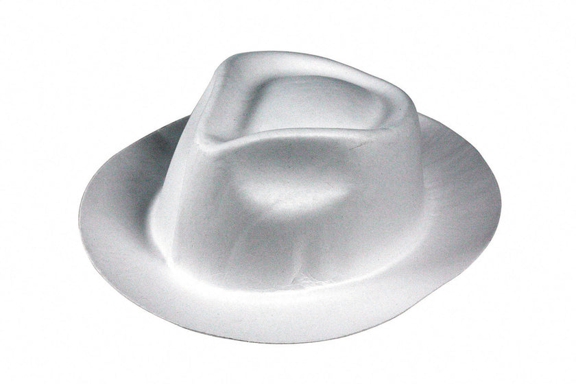 CHAPEAU AL CAPONE BLANC EVA