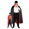 CAPE REVERSIBLE NOIRE ET ROUGE