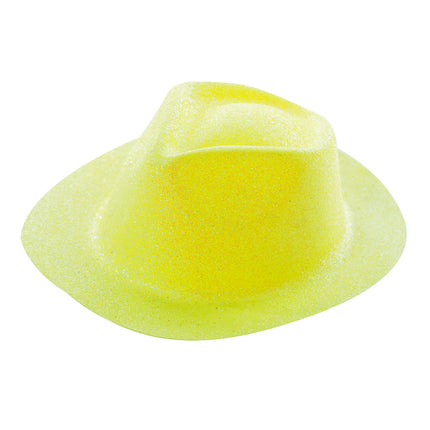 BORSALINO PAILLETTE JAUNE