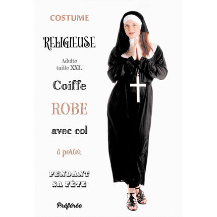 COSTUME RELIGIEUSE XXL