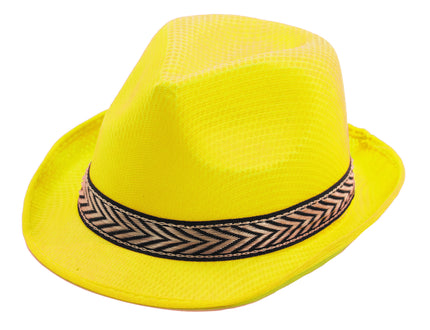 BORSALINO POLYESTER JAUNE