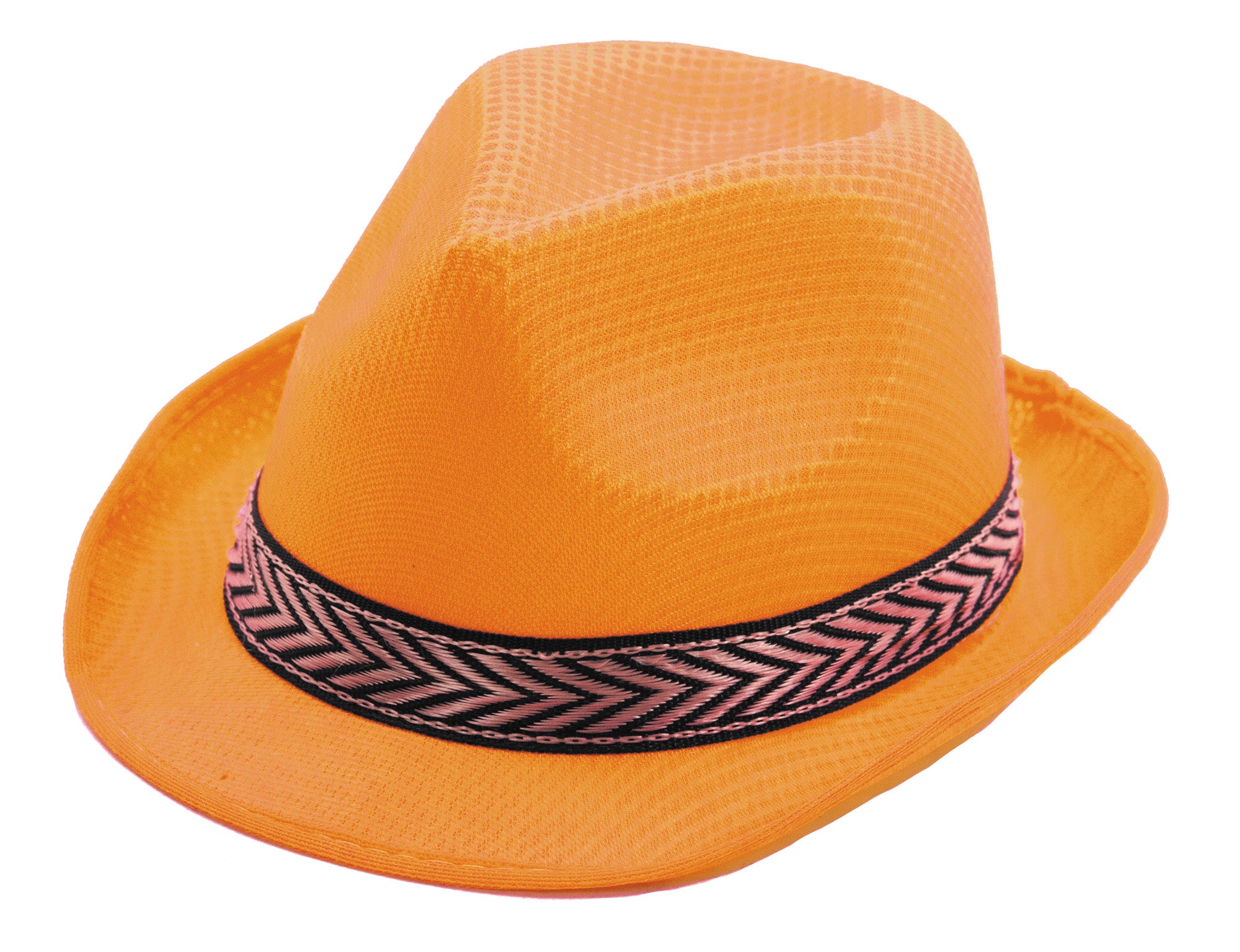 BORSALINO POLYESTER ORANGE