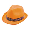 BORSALINO POLYESTER ORANGE