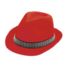 BORSALINO POLYESTER ROUGE