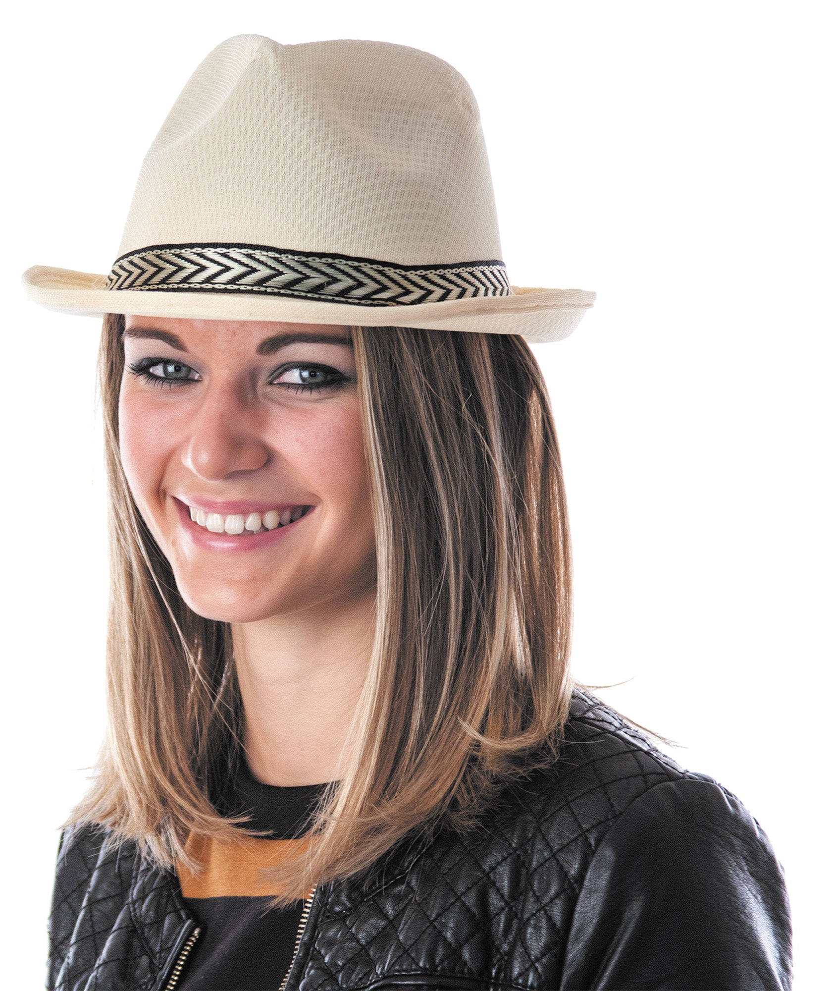 BORSALINO POLYESTER CREME