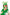 MASQUE VENITIEN PLUME VERT
