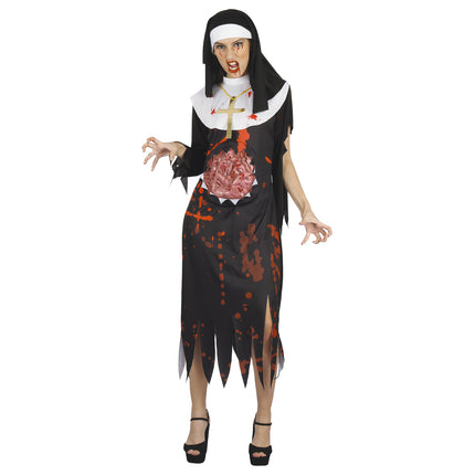 COSTUME NONNE SANGLANTE