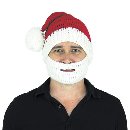 BONNET ET BARBE NOËL TRICOT