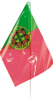 Drapeau Portugal en plastique