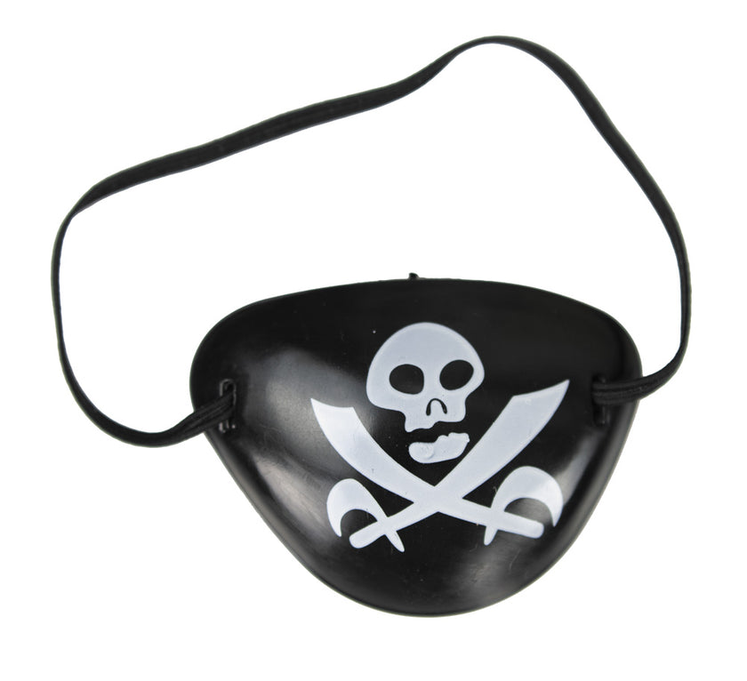 CACHE OEIL PIRATE PLASTIQUE