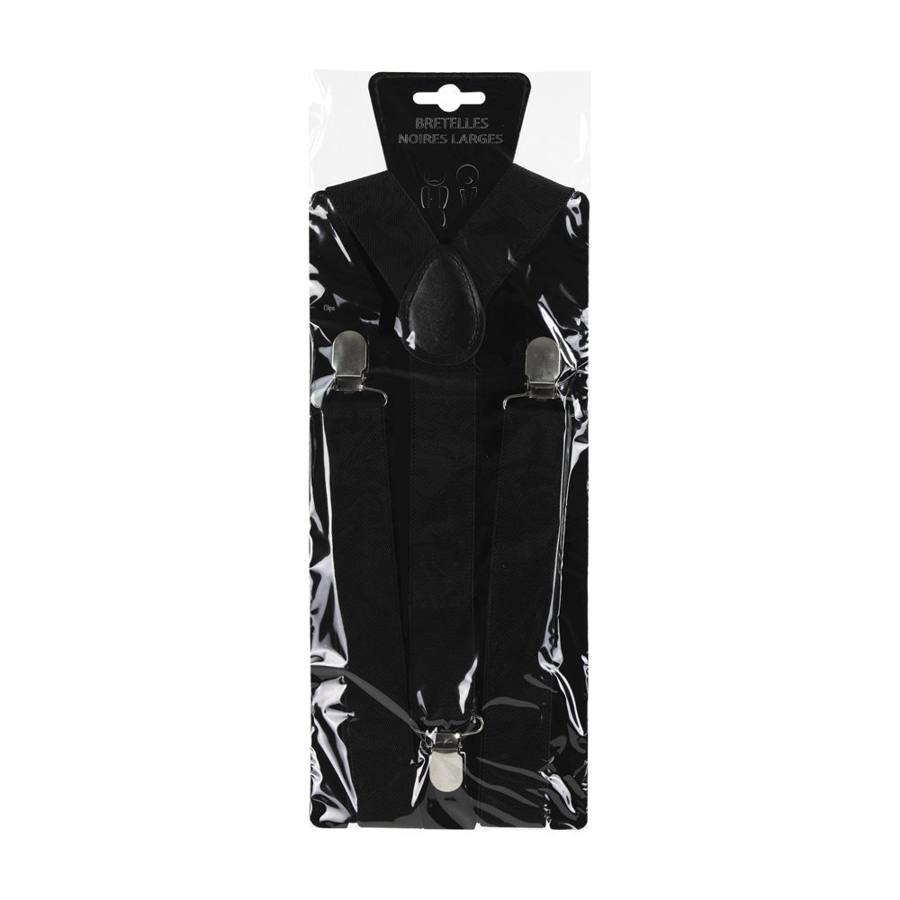 BRETELLES NOIRES LARGES