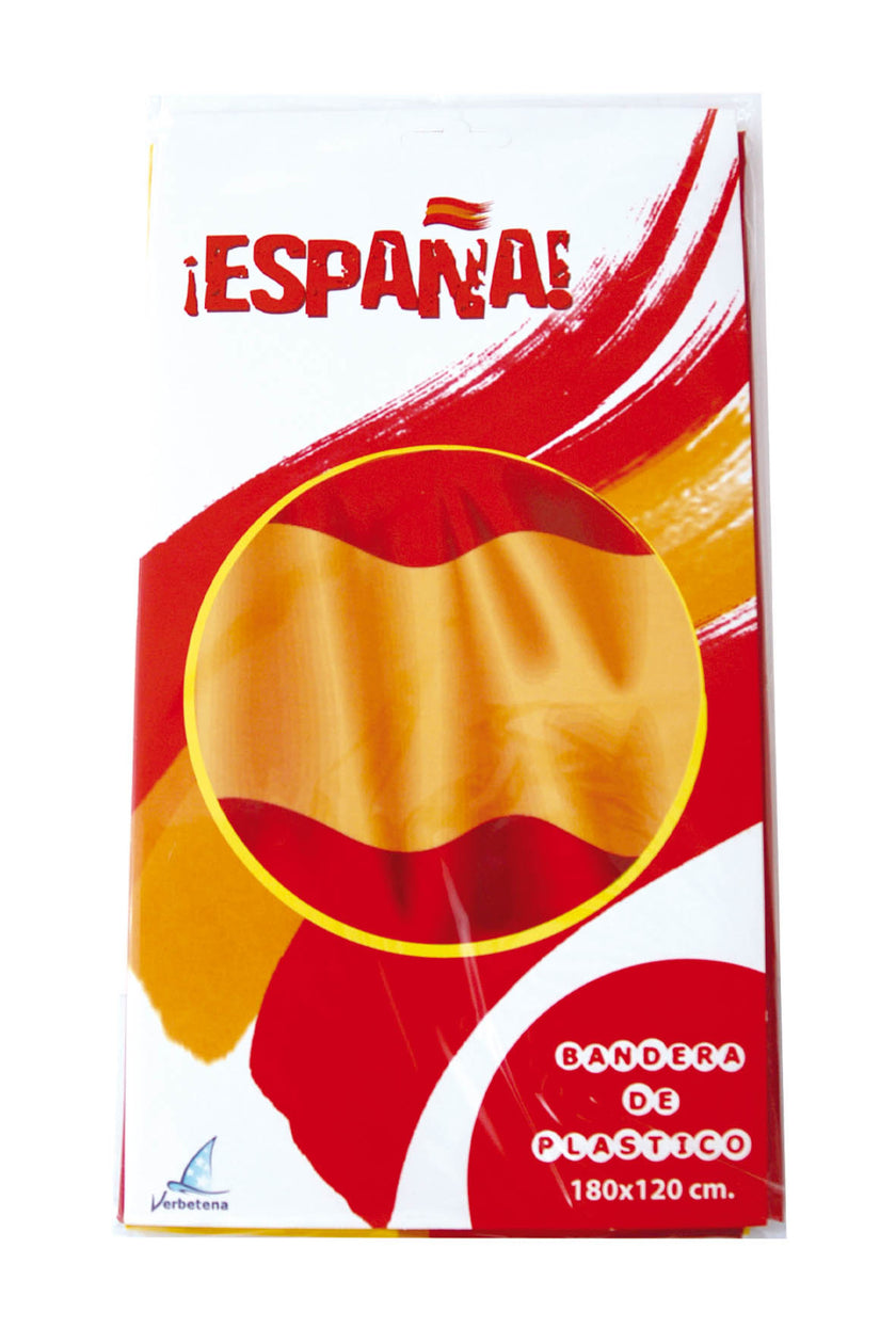 Drapeau Espagne en plastique