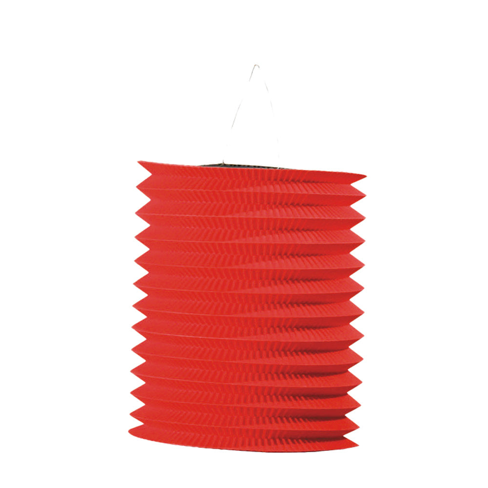 LAMPION CYL. UNICOLOR 13CM