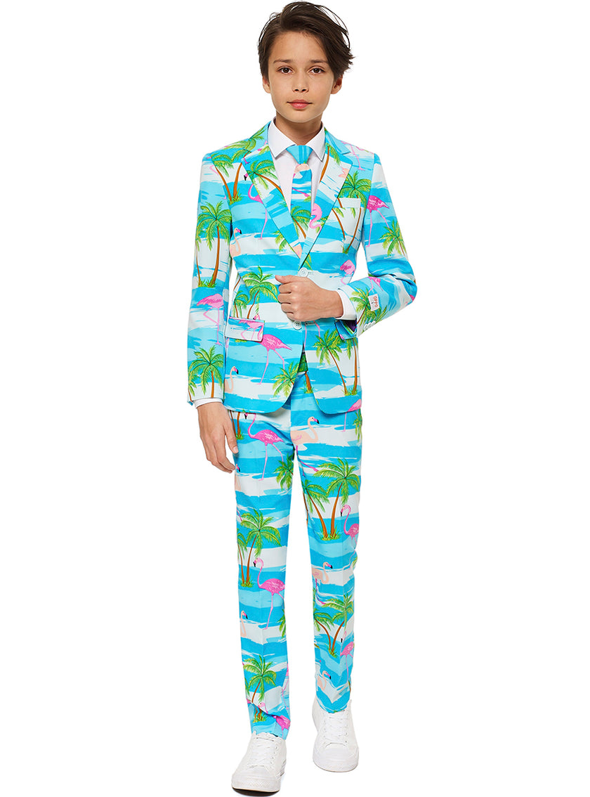 Costume Flamant Rose adolescent - Opposuits