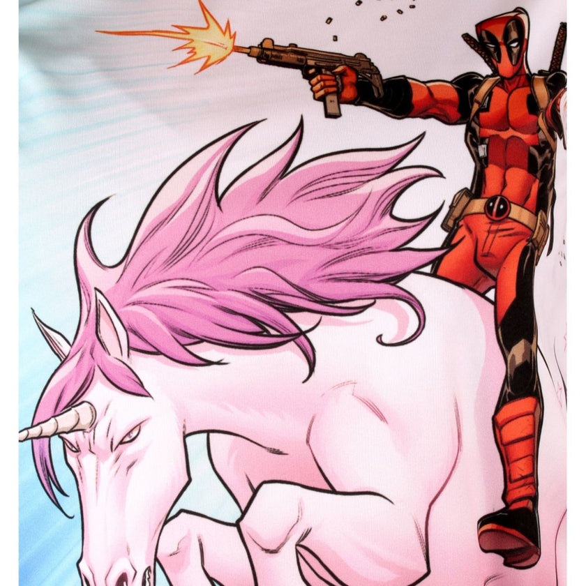 T-shirt Deadpool Licorne femme