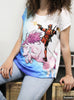 T-shirt Deadpool Licorne femme