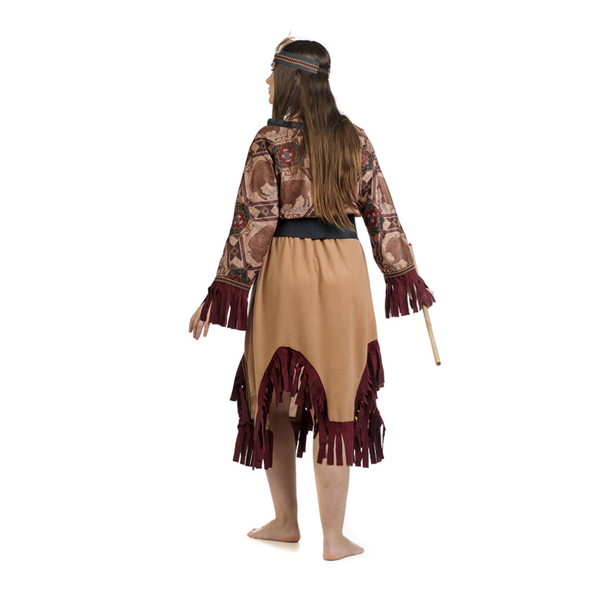 Déguisement indienne deluxe femme