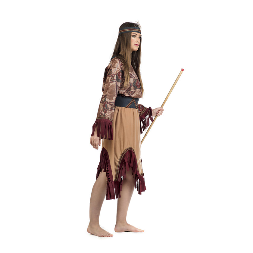 Déguisement indienne deluxe femme