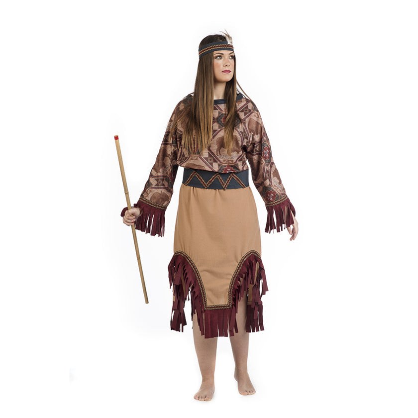 Déguisement indienne deluxe femme