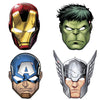 6 masques variés Avengers